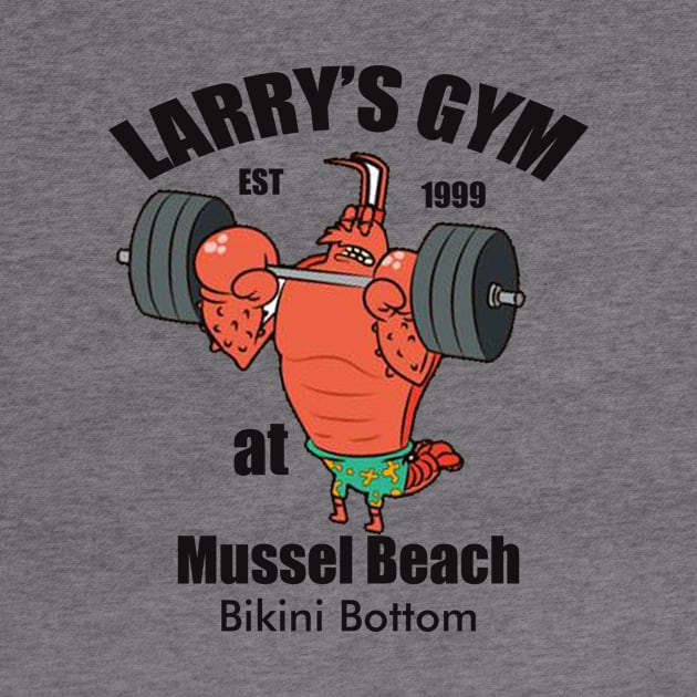 Larry's Gym At Mussel Beach by positive_negativeart